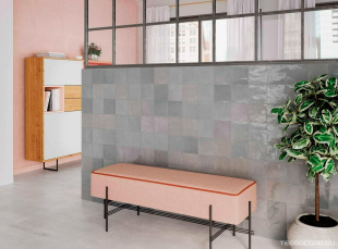Плитка керамическая DNA Tiles Flash White (7,5х30) глянец